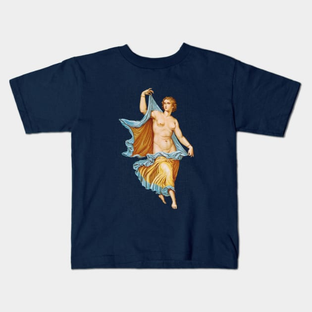 Roman dancer Kids T-Shirt by Mosaicblues